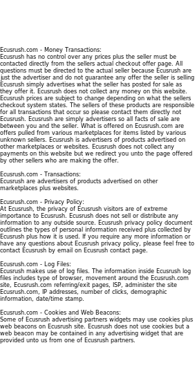 ecusrush privacy