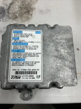 77960-tz4-a040 Acura 5wk44749 2016 Tlx Srs Module. No Crash