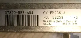 37820-rbb-a54 Acura Cy-eh2361a 2004-05 Tsx 2.4 A/t Ecm Ecu Computer Oem Works Great #3