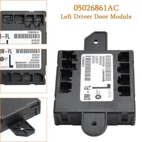 P05026861ac Amotopart 05026861ac Front Left Driver Door Module For Dodge Chrysler 2007-2020