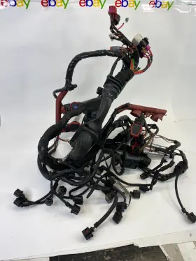 4f1-971-072 Audi 2006 A6 Quattro 3.2l V6 A/t Awd Engine Wire Wiring Harness Oem #2