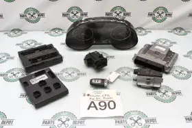8k0907064hp Audi 13-17 Q5 3.0l Awd Ecu Bcu Speedometer Ignition Set W Key Oem