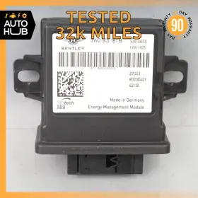 3w3915181b Bentley G2u 1218 Continental Gtc Gt Energy Management Control Module Oem 32k