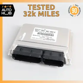 3w7907553e Bentley 12-18 Continental Gt Convertible Air Suspension Control Module Oem 32k