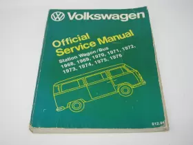 0279 Bentley 800 Official Repair Service Book Manual Volkswagen Transporter Campmobile Bus Oem