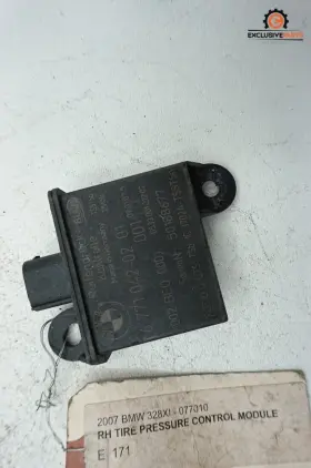 042-02 Bmw 2007 328xi Oem Right Rh Tire Pressure Control Module Unit 6 771 01