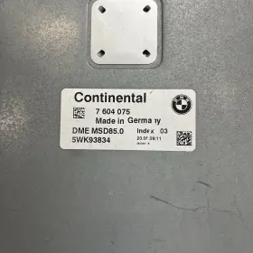 12147603489 Bmw 12147602115 2009-12 F01 F02 F10 F13 550i 750i 650i N63 Engine Dme Ecu Cas Key Set V8tt #3