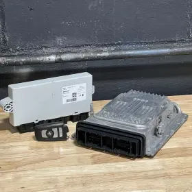 12147603489 Bmw 12147602115 2009-12 F01 F02 F10 F13 550i 750i 650i N63 Engine Dme Ecu Cas Key Set V8tt