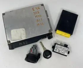 1429542 Bmw E36 328 528 M52 S52 A/t Dme Ecu Engine Module Theft Locking Set