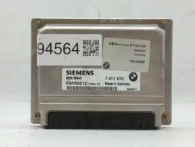 590-59191c Bmw 2001-2002 325i Engine Computer Ecu Pcm Ecm Pcu Oem 7 511 570 Mgnsc