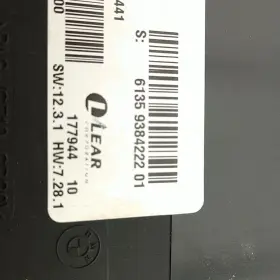 61359384222 Bmw 591-74598 2016 X3 Bcm Ecu #2