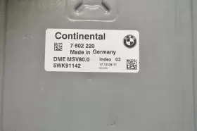 Bmw 7 602 220 2007 2010 323i Engine Control Module Unit Ecm B61 048 #3