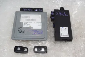 7574546 Bmw 2007 328i Engine Computer Ignition Switch Key Ecm Ecu Dme Cas E90 91