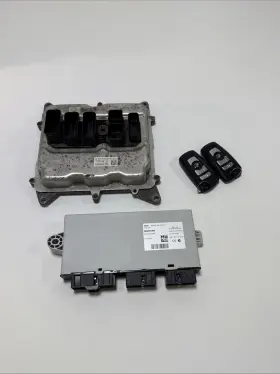 7637482 Bmw 12-13 2012 528xi F10 N20 Engine Dme Ecu Cas4 Module Lock Key Set Oem