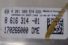 Bmw 8 616 314 2013-2014 535i X5 3.0l Engine Computer Module Ecu Ecm Pcm #2