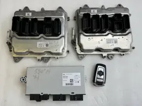 8656329 Bmw 2014 550i Xdrive 650 750 F10 F12 F01 F02 Ecu Dme Cas4 Key Oem Set