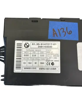 Bmw 9147217 Mini Cooper R56 R60 Theft Immobilizer Cas 613569147217 #2