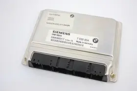 12147551616 Bmw - Siemens E39 530i M54 Ms43 Oem Dme Ecu Ews Module Keys And Ignition Tumbler #2