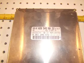 0261206572 Bosch / Mercedes 261 206 572 W202 2000 C230 Kompressor Under Hood Hw Ecu 1 Computer #2