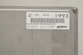 12651993 Cadillac 2010 2011 Srx Engine Control Module Unit Ecm A70 004 #3