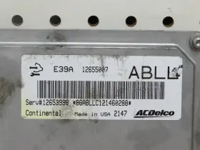 12655007 Cadillac 2013 Xts Engine Computer Control Module Ecm Ecu Oem