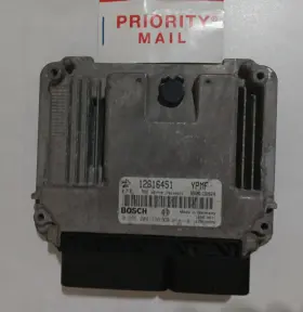 12616451 Cadillac - Bosch 2007 Srx 3.6l Engine Control Unit Ecm Ecu Pcm Ypmf
