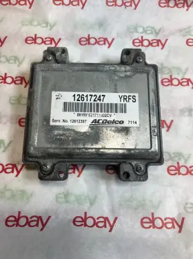 12617247 Chevrolet 07-09 Chevy Silverado Engine Control Module Yrfs