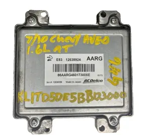 12636386 Chevrolet 2009-2011 Aveo Engine Computer Ecu Ecm Pcm Control Module