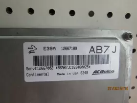 12667189 Chevrolet 2017 Equinox Engine Control Module Computer Ecm Ecu #3