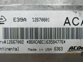12670801 Chevrolet 2017 17 Malibu Engine Control Module Computer Ecm Ecu Oem #3