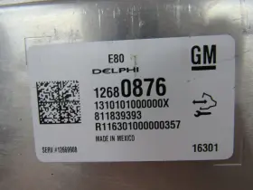 12680876 Chevrolet 2017 2018 Chevy Volt Engine Computer Control Module Ecm Ecu Oem #3