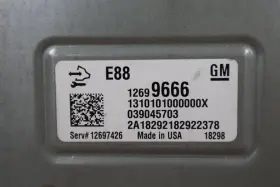 12699666 Chevrolet 2018 2019 Chevy Malibu Engine Computer Control Module Ecm Ecu Ebx Oem #3