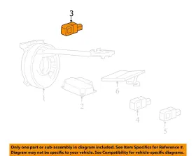 653.gm1w15 Chevrolet Camaro 2015 Body Sensor 28758