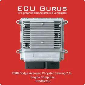 P05187255 Chrysler 05187255 2008 Avenger/sebring 2.4l Engine Computer Inch Vin Programmed Ecm Pcm Ecu