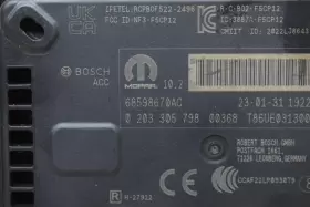 68598670ac Chrysler 2020-2023 Pacifica Adaptive Speed Control Module Sensor Oem #2