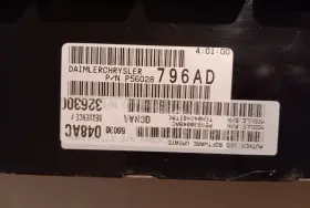 P56030048ac Chrysler - Daimlerchrysler Dodge 2004 Dakota 4.7l Engine Control Unit Ecm Ecu Pcm Oem #3