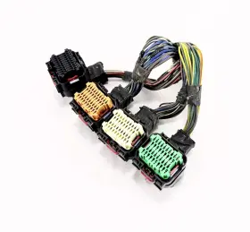 P68103708ac Chrysler - Daimlerchrysler Dodge 2012 Jeep Liberty 3.7l Engine Computer Ecm Pcm Wiring Harness Connector Plugs