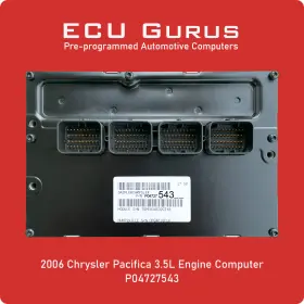 P04727543 Chrysler 2006 Pacifica 3.5l Engine Computer Inch Vin Programmed Ecm Pcm