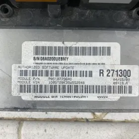 P05187796ad Chrysler 2009 Jeep Liberty 3.7l Engine Control Module Unit Ecu Pcm