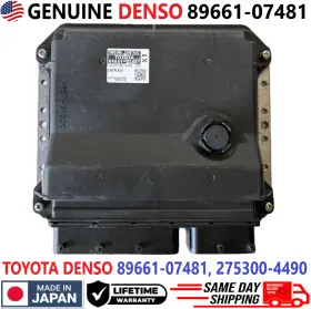 89661-07481 Denso Genuine Engine Control Module For 2008-2009 Toyota Avalon V6