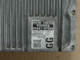 89661-07550 Denso 16-17-18 Toyota Avalon 3.5l Ecm Ecu Computer #3