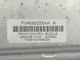 04692028ak Dodge 2006 Charger Body Control Module Bcm Oem 483s3c1b2 #2