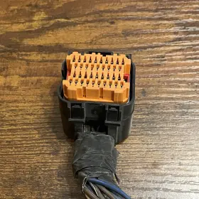 2-1326727-8 Dodge 4-1326726-9 2008 Jeep Liberty 0518751 Ecu A Orange Connector Harness Plug