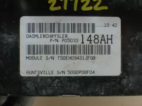 P05033148ah Dodge 5033148ah 03 Neon 2.0l Auto Ecm Ecu Computer #3