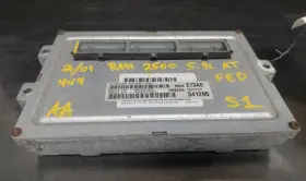 56040273ae Dodge 2001 Ram 5.9l Gas At Engine Computer Ecu Ecm Pcm Control Module