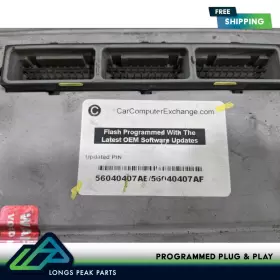 56040407ae Dodge 2000 Durango 5.9l Vin Programmed Ecu Engine Control Module #3
