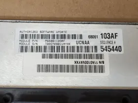 P68061103af Dodge 68061103af 2011 Ram 4.7l Ecu Ecm Computer Engine Control Oem #2