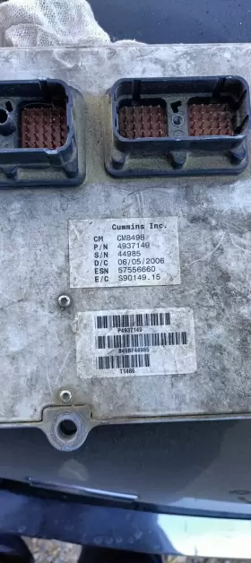 4937148 Dodge Cm849a 07 Ram Cummins 5.9 M/t Engine Computer Unit Plug And Play #2