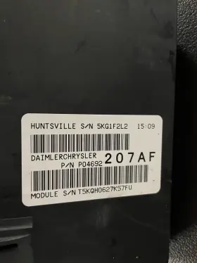 P04692207af Dodge/jeep Fuse Relay Box Integrated Power Module Tipm