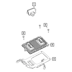 68259127ab Dodge Oe For Journey 2016-2020 Engine Control Module Ecm